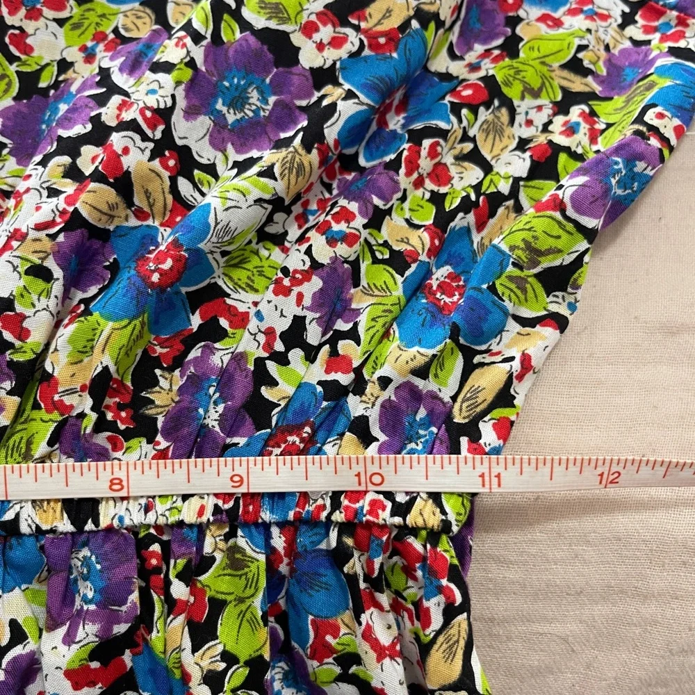 Melloday Womens Dress Size X-Small XS Multicolored Patchwork Floral NWT - Picture 14 of 15